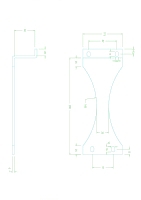 Bracket for TD42T with vacuum pump on block.